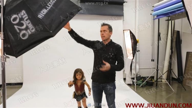 儿童神奇女侠摄影拍摄与后期制作训练视频教程 PS教程 第7张