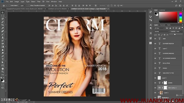 Photoshop教程杂志教程封面教程书籍教程PS合成教程 PS教程 第6张