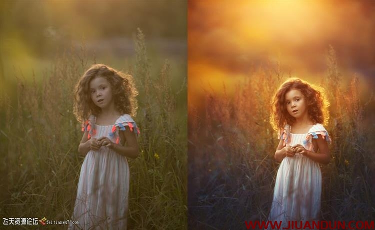 俄罗斯摄影师 MARIA STRUTINSKAYA 唯美儿童照片处理课程(2019年) PS教程 第3张