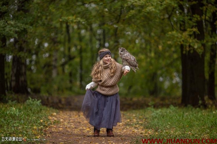 俄罗斯摄影师Anastasia Kuchina唯美秋季儿童后期教程附RAW素材 PS教程 第3张
