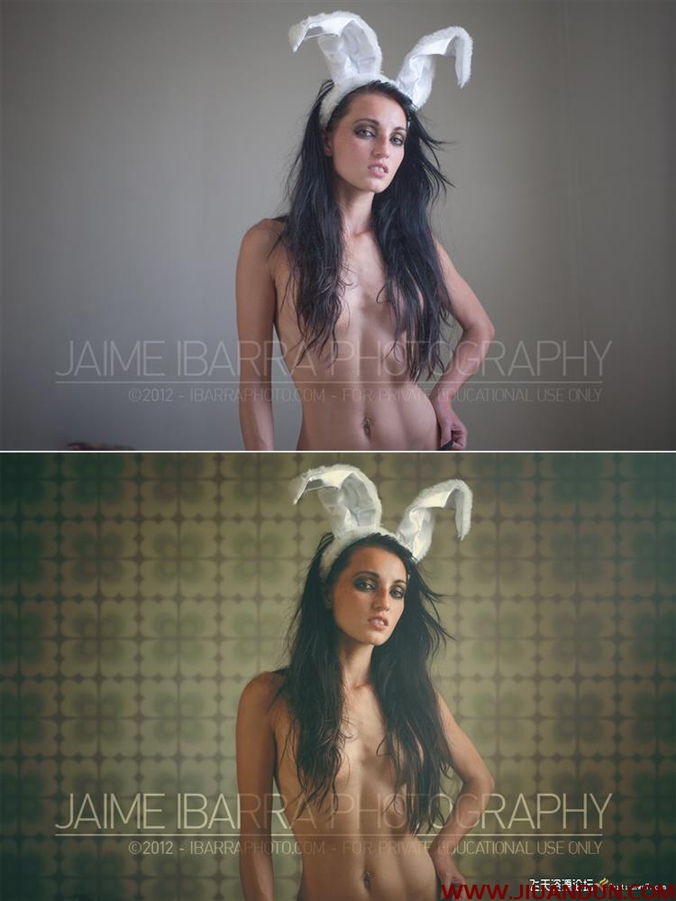 摄影师Jaime Ibarra野性性感诱惑Lomo风格颜色分级人像后期教程 PS教程 第9张