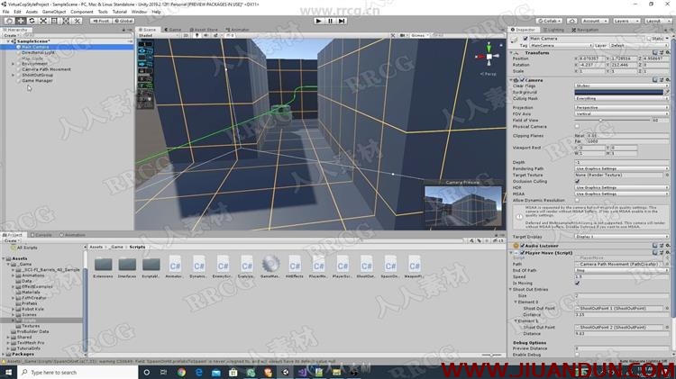 Unity第一人称射击游戏完整制作工作流程视频教程 CG 第10张