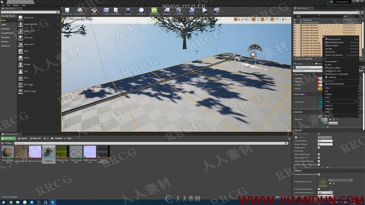 UE4虚幻游戏引擎小场景制作基础训练视频教程 CG 第16张