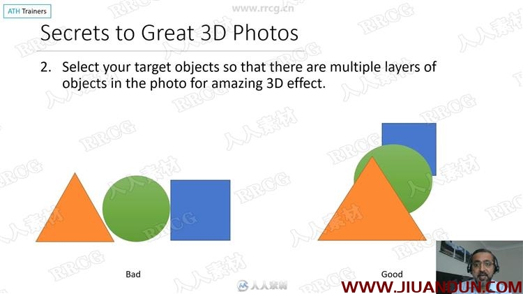 普通照片转换为逼真3D照片技术训练视频教程 PS教程 第4张