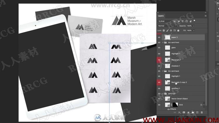 Photoshop与Affinity Photo系列产品模板设计商业应用视频教程 PS教程 第6张