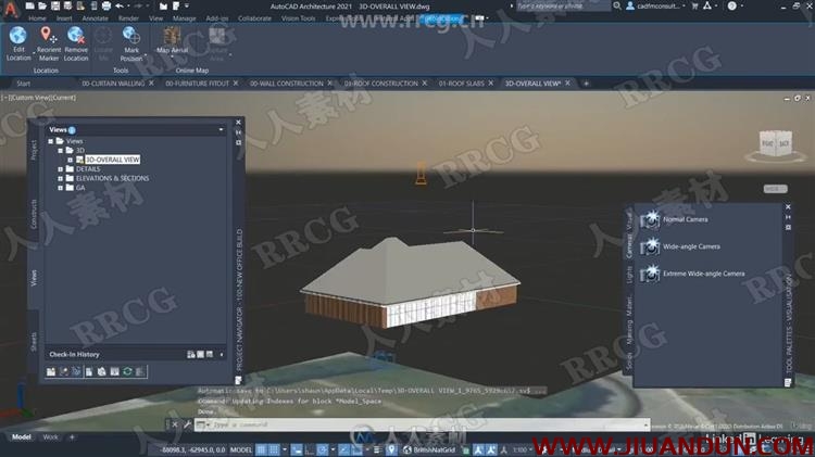 AutoCAD Architecture 2021基础核心技术训练视频教程 CAD 第2张