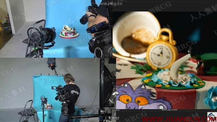 国外蛋糕食物商业摄影创意技能训练视频教程 CG 第11张