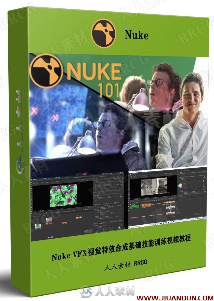 Nuke VFX视觉特效合成基础技能训练视频教程 CG 第1张