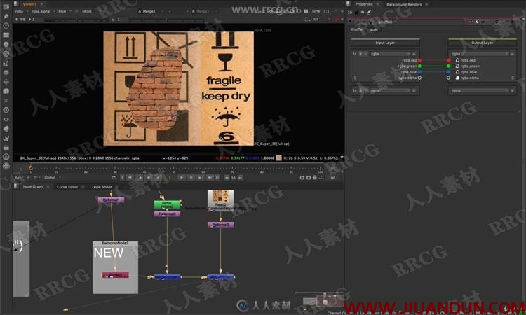 Nuke VFX视觉特效合成基础技能训练视频教程 CG 第4张
