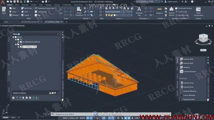 AutoCAD Architecture 2021基础核心技术训练视频教程 CAD 第11张