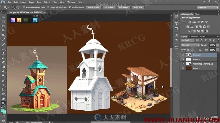 3dsMax卡通模型动画场景制作视频教程 3D 第20张
