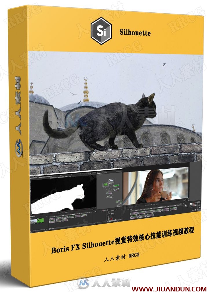 Boris FX Silhouette视觉特效核心技能训练视频教程 design others 第1张