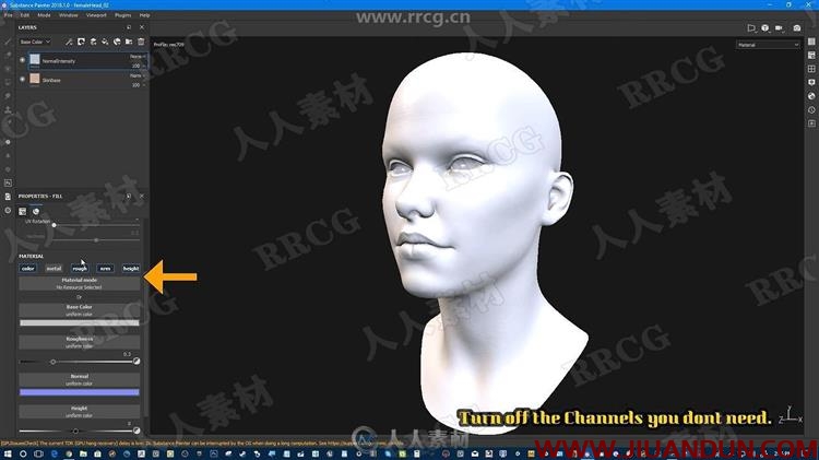 Substance Painter制作3D游戏角色皮肤材质视频教程 CG 第3张