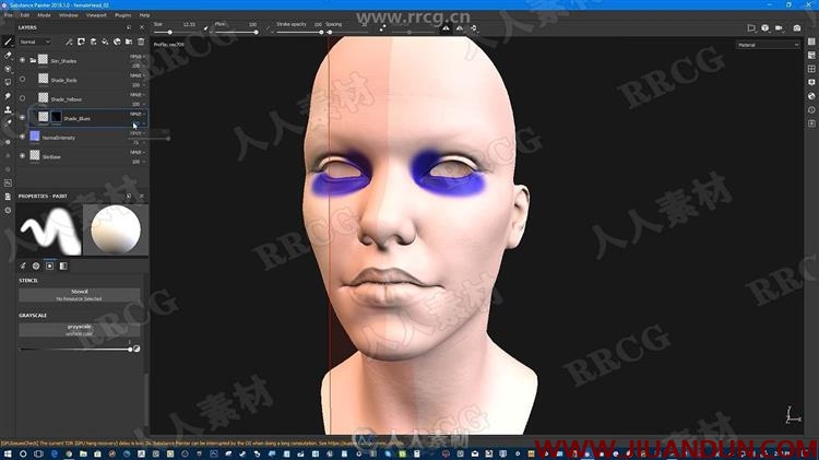 Substance Painter制作3D游戏角色皮肤材质视频教程 CG 第5张