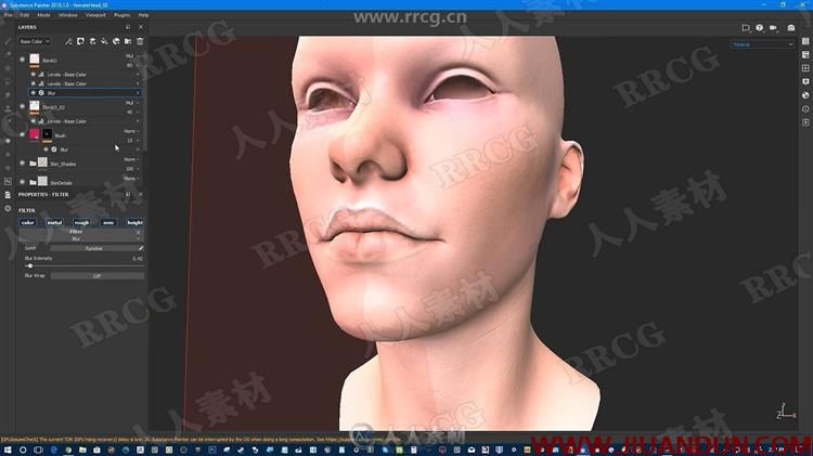 Substance Painter制作3D游戏角色皮肤材质视频教程 CG 第12张