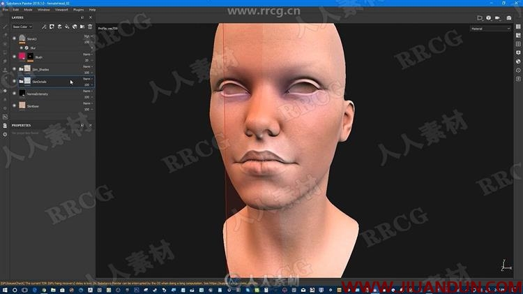 Substance Painter制作3D游戏角色皮肤材质视频教程 CG 第13张