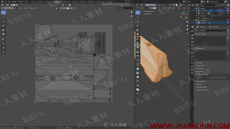 Blender游戏道具3D模型资产制作全面训练视频教程 3D 第14张