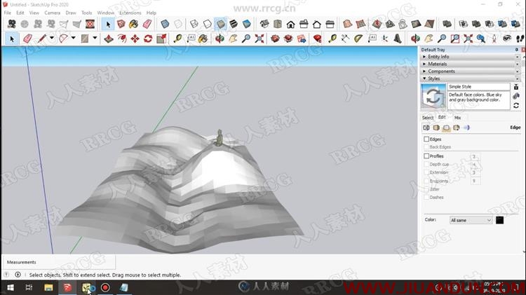 Lumion大佛山自然场景设计与渲染实例制作视频教程 3D 第9张