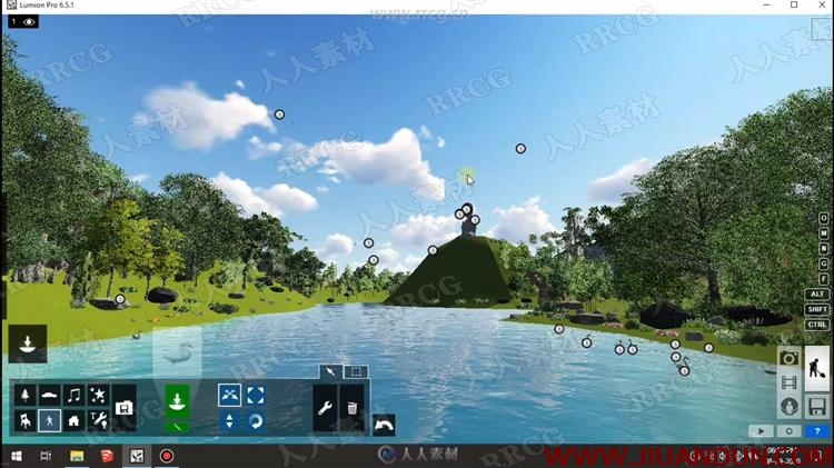 Lumion大佛山自然场景设计与渲染实例制作视频教程 3D 第10张