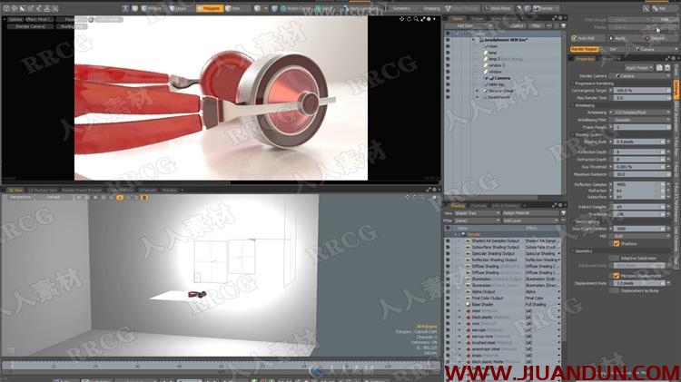 Modo渲染引擎全面技术训练视频教程 3D 第6张