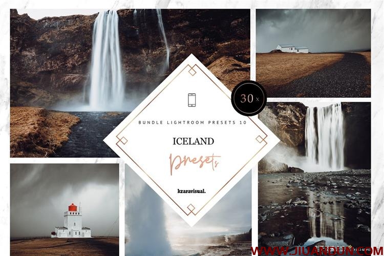 旅拍风光手机移动版Lightroom预设LR Mobile | Iceland Landscapes LR预设 第1张