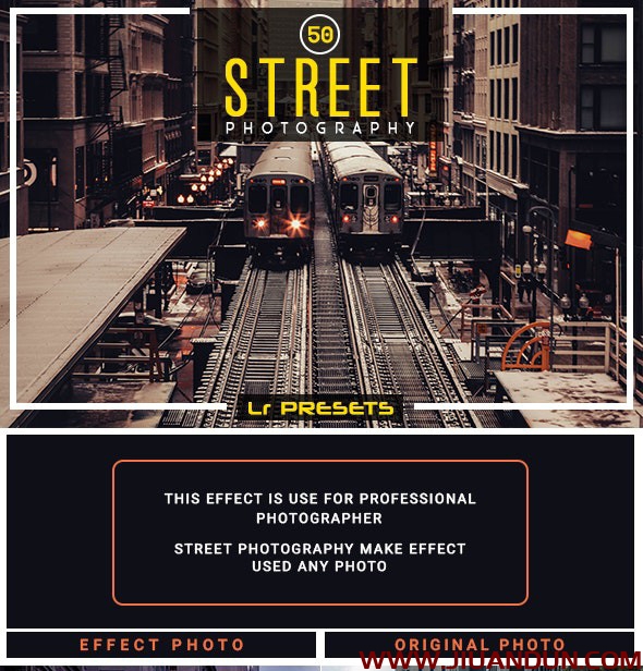 50个城市街拍Lightroom预设50 Street Photography Lightroom Presets LR预设 第1张