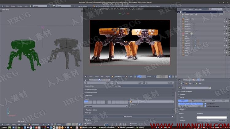 Blender机械人制作超完整工作流大师级视频教程 CG 第10张