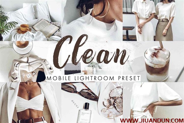干净明亮室内人像暖色调手机版LR预设Clean Mobile Lightroom Presets LR预设 第1张