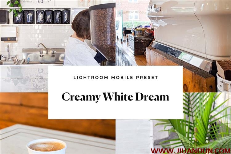 奶油乳白色室内摄影手机LR预设Creamy White Mobile Lightroom Preset LR预设 第1张
