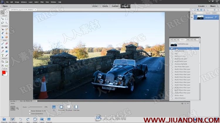 Photoshop Elements照片构图调色资深技能训练视频教程 PS教程 第7张