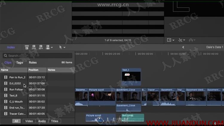Final Cut Pro X微调视频编辑大师级课程视频教程 CG 第12张