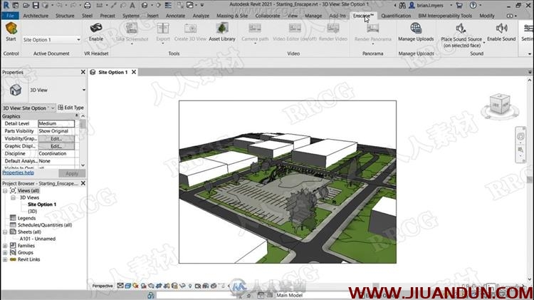 Enscape紧急会议室渲染可视化3D设计训练视频教程 3D 第2张