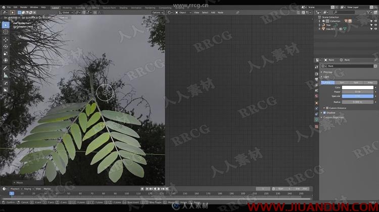 Blender多样化逼真植被自然场景完整建模视频教程 CG 第4张
