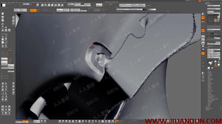 ZBrush科幻机械狗雕刻概念设计实例训练视频教程 3D 第13张