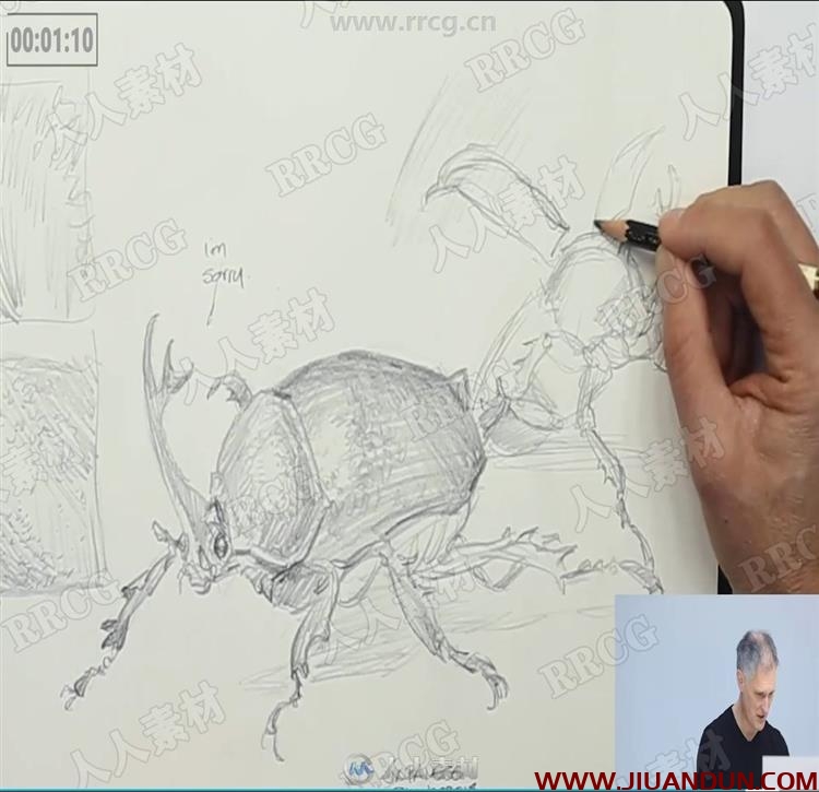 传奇大师Iain McCaig传统素描绘画训练视频教程 CG 第5张