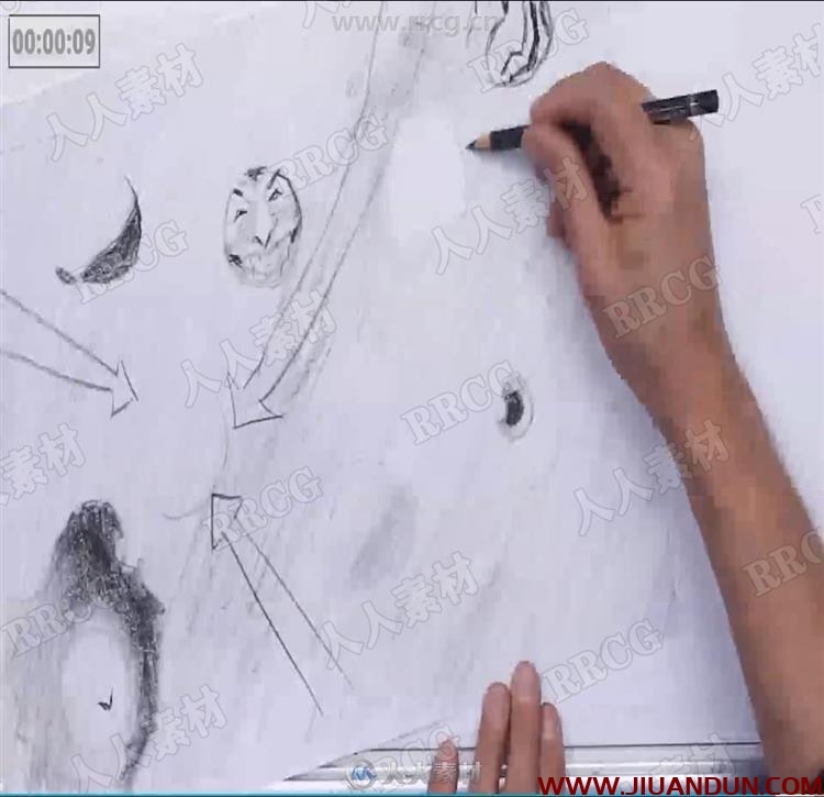 传奇大师Iain McCaig传统素描绘画训练视频教程 CG 第6张