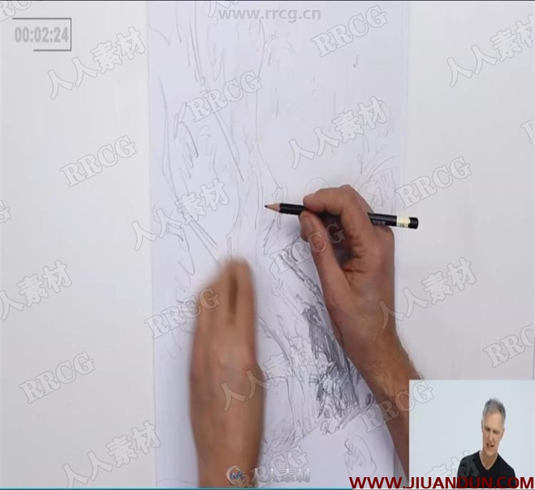 传奇大师Iain McCaig传统素描绘画训练视频教程 CG 第8张