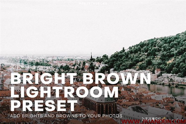 旅拍城市风景棕色调Lightroom预设Bright and Brown Lightroom Preset LR预设 第1张