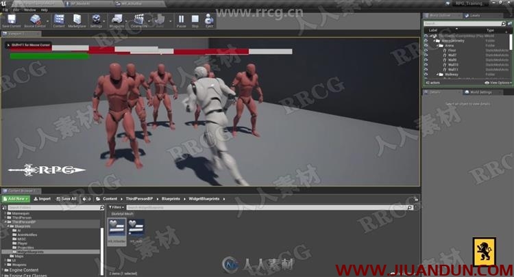 Unreal Engine游戏蓝图制作特效功能技术训练视频教程 CG 第3张