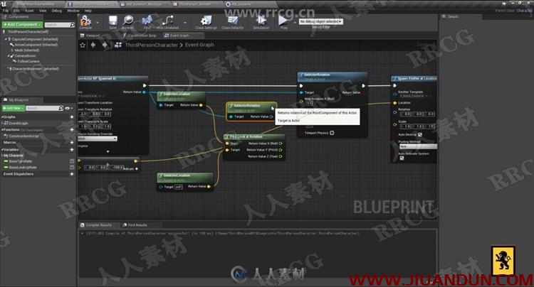Unreal Engine游戏蓝图制作特效功能技术训练视频教程 CG 第6张