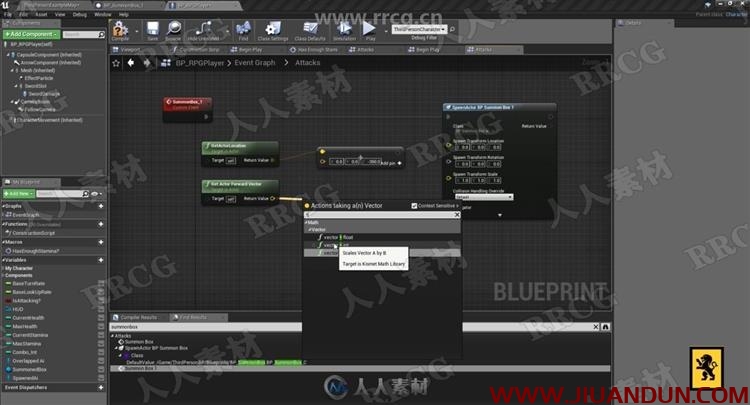 Unreal Engine游戏蓝图制作特效功能技术训练视频教程 CG 第12张
