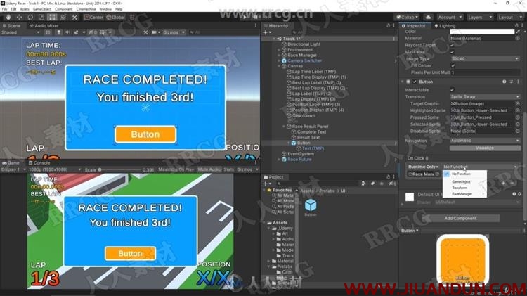 Unity赛车游戏独立开发完整实例制作视频教程 CG 第15张