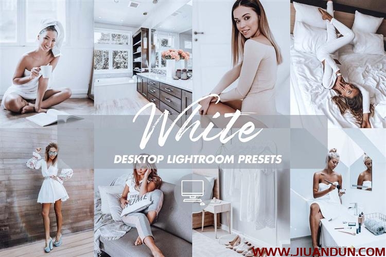 牛奶白清新通透明亮Lightroom预设Lightroom Presets WHITE VIBE LR预设 第1张