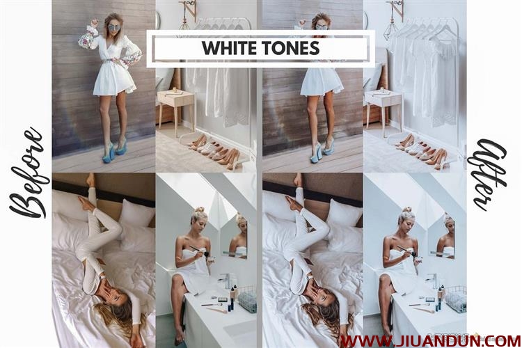 牛奶白清新通透明亮Lightroom预设Lightroom Presets WHITE VIBE LR预设 第5张