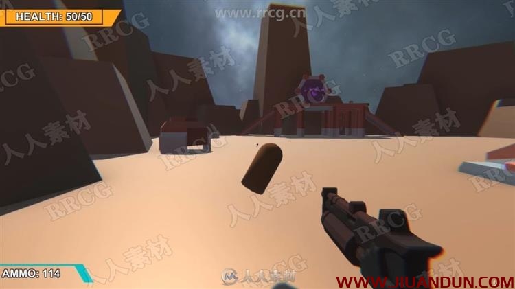 Unity第一人称射击FPS游戏独立开发制作视频教程 CG 第9张
