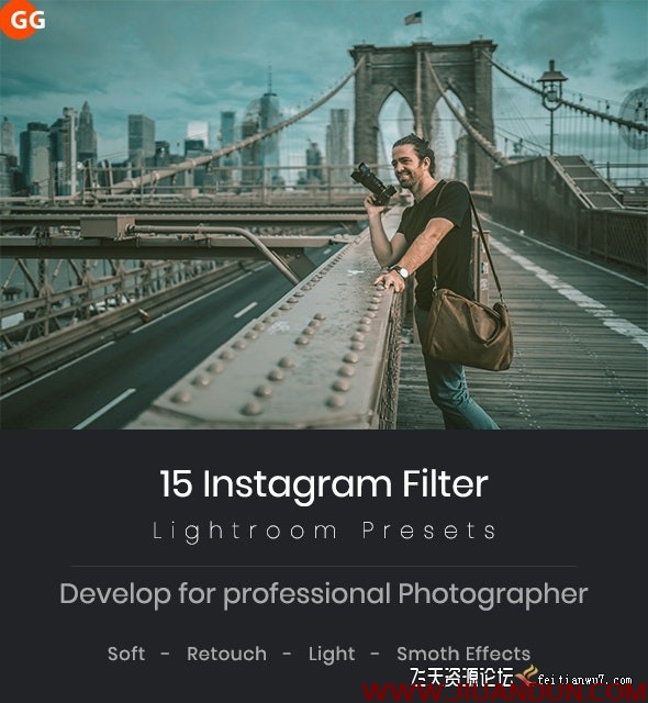 15个Ins风旅拍流行Lightroom预设Instagram Filter Lightroom Presets LR预设 第1张