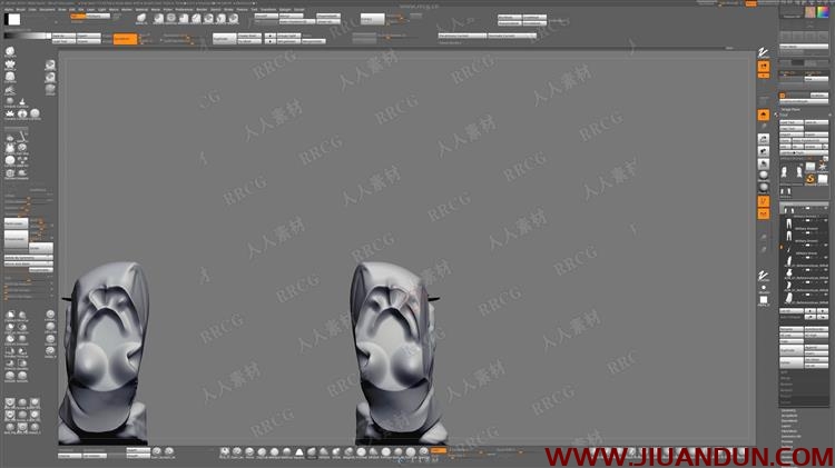 Zbrush独特科幻机械角色设计实例制作中级视频教程 3D 第4张