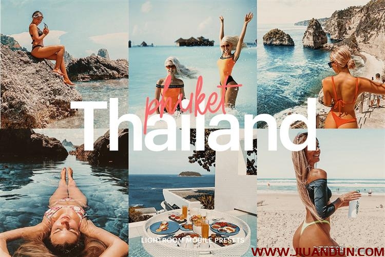 泰国普吉岛旅拍人像LR预设Lightroom Preset Thailand Phuket LR预设 第1张