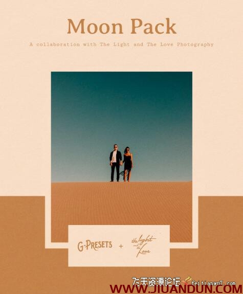 G-Preset 光与爱系列 复古婚礼胶片人像LR预设The Moon Pack LR预设 第1张