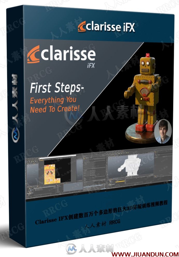 Clarisse IFX创建数百万个多边形的巨大3D环境训练视频教程 CG 第1张